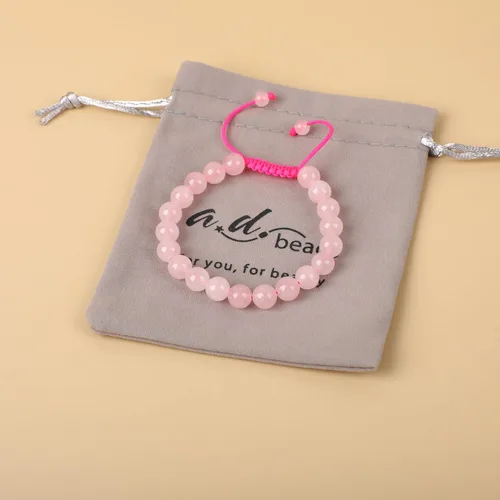 Vista 116 de AD Beads Pulseras de piedras preciosas unisex de 0.315 pulgadas (0.315 in), macramé curativo ajustable de 7 a 9 pulgadas Usa esta pulsera