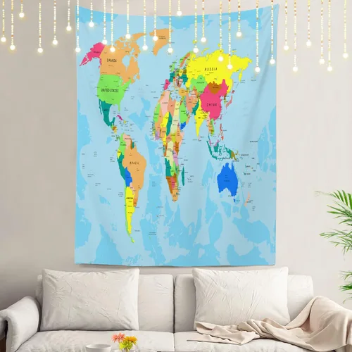 Vista 62 de Shrahala Tapiz de pared de hojas de arce otoñal, hojas rojas llameantes, fondo negro, tapiz grande para colgar en la pared, tapiz decorativo