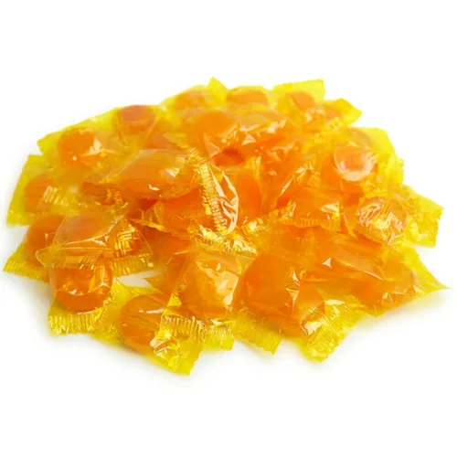 Vista 4 de Caramelos duros envueltos individualmente, 1 libra Caramelo escocés amarillo clásico