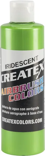 Vista 2 de Createx Pintura de colores para aerógrafo, 8 onzas, azul eléctrico iridiscente