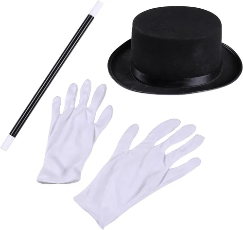 Vista 5 de JEYPINMI Kids Boys Deluxe Circus Outfit Lion Tamer Ringleader Fancy Dress Up Drum Majorette Cosplay Costume