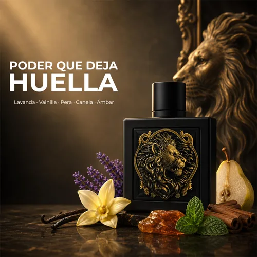 Vista 4 de Rayhaan Lion Eau De Parfum Spray for Men, 3.4 Ounce