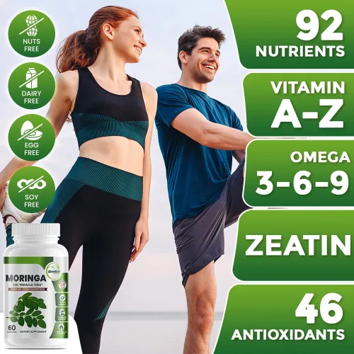 Vista 6 de Extracto de hojas oleifera Pure Moringa en cápsulas, 1