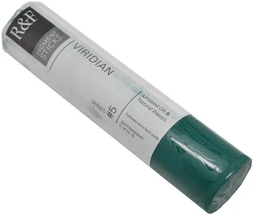 Vista 96 de R&F Handmade Paints - Pigmento profesional al óleo en barra, naranja lizarina, 6.4 fl oz
