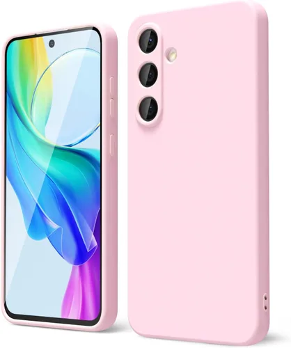 Vista 66 de oakxco Funda para teléfono Samsung Galaxy S8 de silicona líquida, delgada y fina de gel de goma suave TPU cubierta protectora simple llana