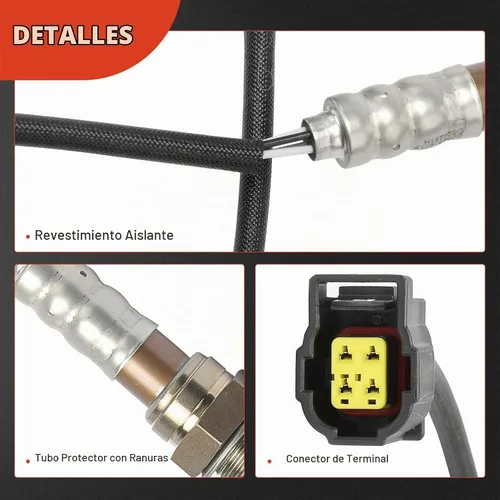 Vista 6 de A-Premium Sensor de oxígeno O2 compatible con Dodge Dakota 2005-2007, Durango 2006-2007 y Chrysler Aspen, Pacifica y Mitsubishi Raider 2006-2007