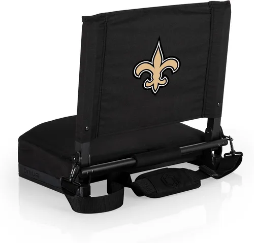 Vista 8 de PICNIC TIME NFL NFL - Asiento de estadio Gridiron de la NFL, ligero, portátil, plegable, para gradas y bancos