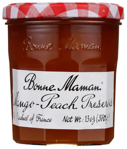 Vista 5 de Bonne Maman Paquete variado de verano (conservas de piña y maracuyá, conservas de mango-melocotón, cuajada de limón), paquete de 3