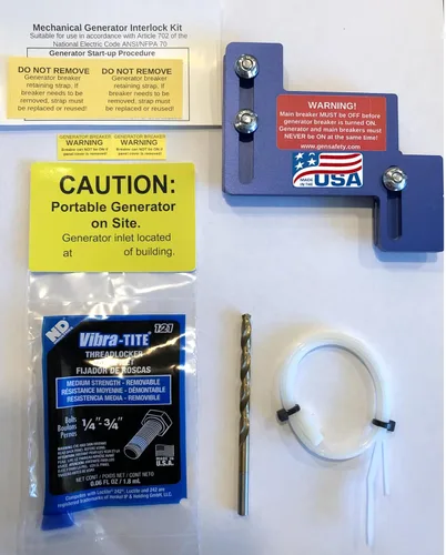 Vista 5 de Kit de bloqueo de interruptor de generador para paneles Eaton/Cutler Hammer Type CH 150 y 200 Amp Modelo NCH200 Fabricado en Estados Unidos