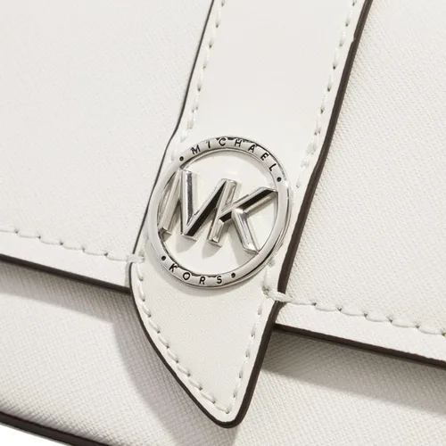Vista 4 de Michael Kors Greenwich Extra Pequeño EastWest Sling Crossbody Optic White Talla única, Blanco óptico