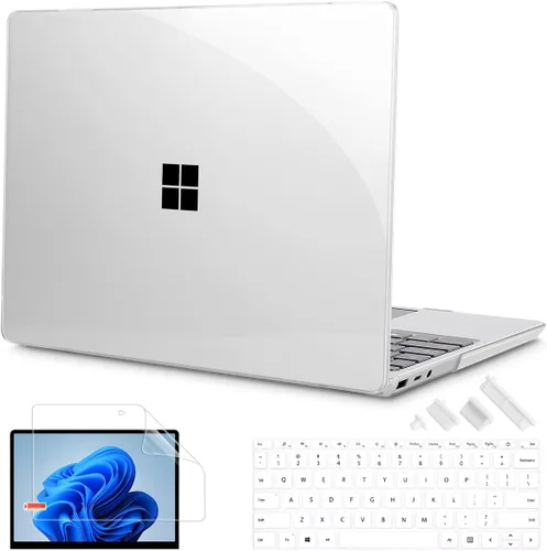 Vista 14 de Mektron Funda para laptop Microsoft Surface GO 3 de 12.4 pulgadas, compatible con Go 2/1, versión 2022-2020, modelo 1943/2013, carcasa rígida
