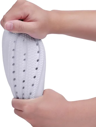 Vista 9 de WYSBAOSHU Sandalias deslizantes para niños y niñas, cómodas, antideslizantes, suela gruesa, para verano, ducha, piscina, playa, agua