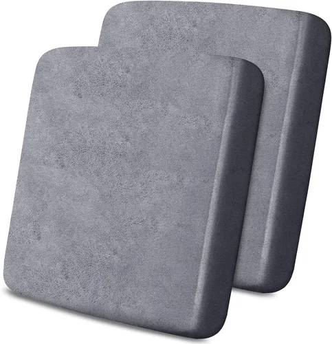 Vista 20 de Fundas de cojín tipo cuero para sofá, juego de fundas protectoras de muebles para sillón seccional, sofá biplaza de tela de elastano elástica