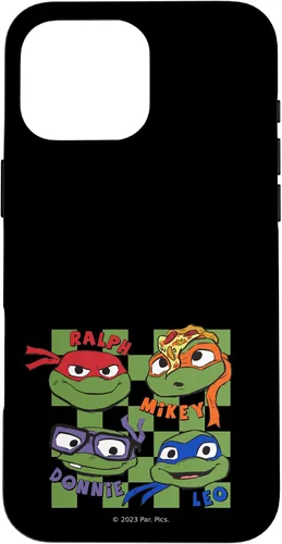 Vista 19 de iPhone 12/12 Pro Teenage Mutant Ninja Turtles: Mutant Mayhem Turtle Heads Case