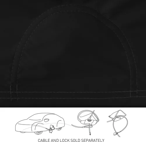 Vista 5 de Coverking Custom Fit Car Cover for Select Chevrolet Silverado 1500/2500 Models - Stormproof (Black)