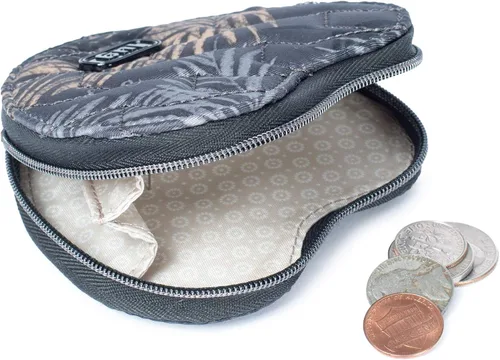 Vista 4 de Lug Bolsa de monedas de corazón, Niebla tropical, Bolsa de monedas de corazón