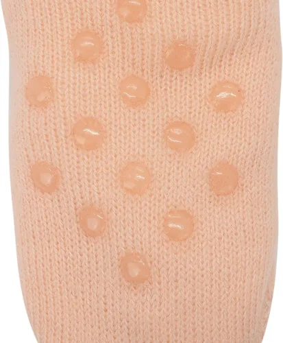 Vista 4 de Zando Calcetines peludos de Navidad para niños y niñas, calcetines térmicos gruesos y suaves, calcetines esponjosos, calcetines cálidos para niños