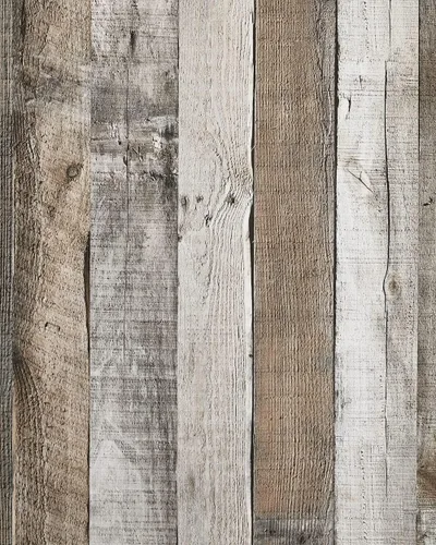 Vista 29 de Yun-aeon Papel de Contacto de Madera Natural Gris Madera Papel Tapiz Despegar y Pegar 17.3" x 80" Autoadhesivo Removible Vintage Imitación Madera