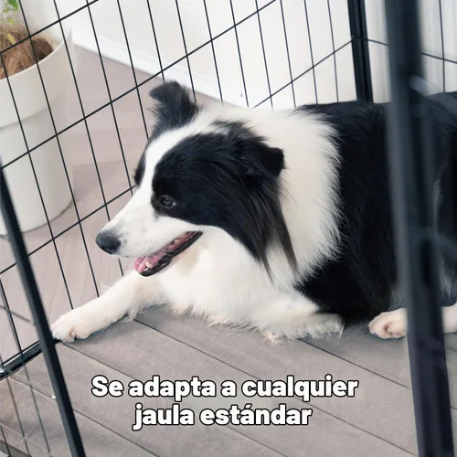 Vista 4 de BALANCE Almohadilla para Jaula de Perros, Alfombrilla de Espuma para Perros Almohadilla para Perrera, Cama para Mascotas Lavable Resistente al Agua