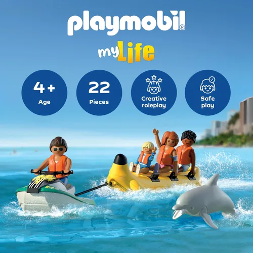 Vista 2 de Playmobil Viaje en Barco Banana