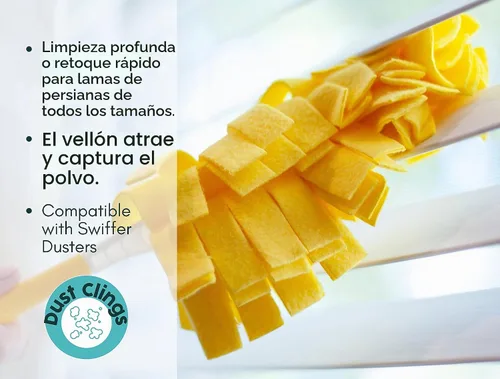 Vista 3 de Xanitize Recambios de forro polar para plumero de mano Swiffer, reutilizable, plumero seco, paquete de 5 unidades, arcoíris (joya)