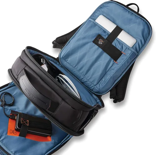 Vista 3 de Samsonite Mochila Pro Slim unisex para adultos, Negro -, Mochila Pro Slim