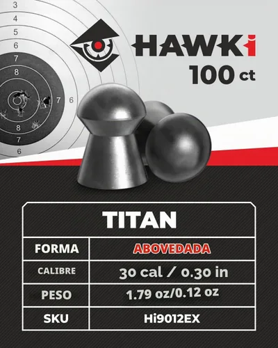 Vista 2 de Balas de Airsoft Hawki Diseñadas para Tiro al Blanco y Caza