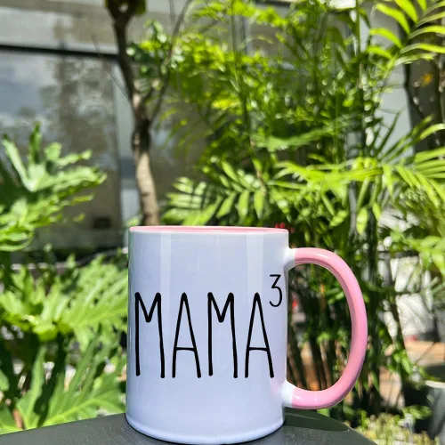 Vista 4 de Dnuiyses Taza divertida de madre de tres regalos para mamá, regalos para el día de la madre, regalos de anuncio de embarazo, regalos para mamá, taza
