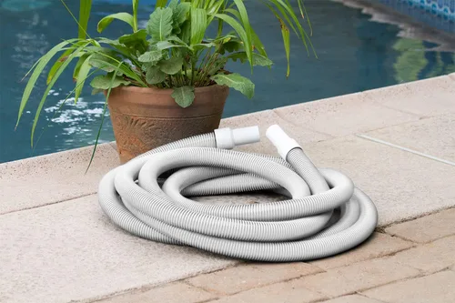Vista 3 de Poolmaster 32227 Manguera de vacío para piscina sobre el suelo, 1-1/4 pulgadas x 27 pies, neutra