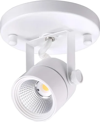 Vista 11 de CLOUDY BAY Lámpara de techo LED de montaje empotrado, CRI90+ 9W 3000K 4000K 5000K seleccionable regulable, cabezal de luz de pista de techo