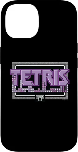 Vista 4 de Funda con logotipo de 8 bits para iPhone 11 Tetris