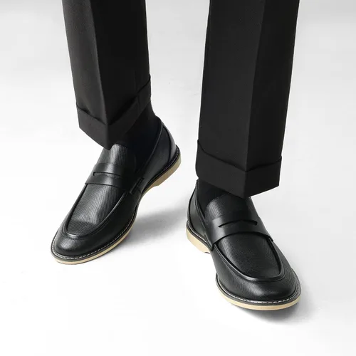 Vista 6 de Bruno Marc Mocasines Penny para hombre, zapatos de vestir formales de negocios