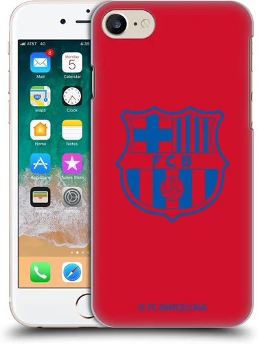 Vista 8 de Head Case Designs Funda rígida con licencia oficial del FC Barcelona Barca Crest y compatible con Apple iPhone 7/8/SE 2020 y 2022