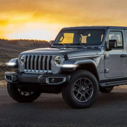 Vista 6 de J-eep Gladiator Switchback - Juego de bombillas LED de señal de giro y luces DRL de estacionamiento para JT Gladiator Rubicon Overland 2020, 5 años