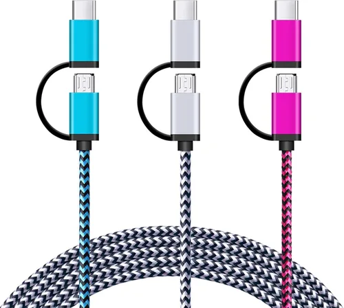 Vista 8 de Adaptador para auriculares Samsung Galaxy S26, cable de audio auxiliar 2 en 1 USB C a 0.138 in Aux Jack Adapter with 60W Fast Charging Dongle