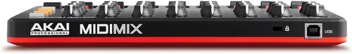 Vista 10 de Akai Professional MIDImix - Controlador MIDI USB y mezclador con atenuadores asignables y atenuador maestro, 24 perillas y 16 botones, mapeo 1 a 1