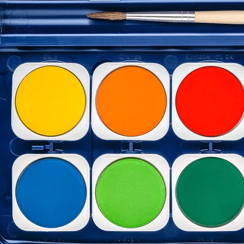 Vista 4 de STAEDTLER 888 NC12 Noris - Pintura para acuarela, 12 colores surtidos (paquete de 1 con pincel y pintura opaca)
