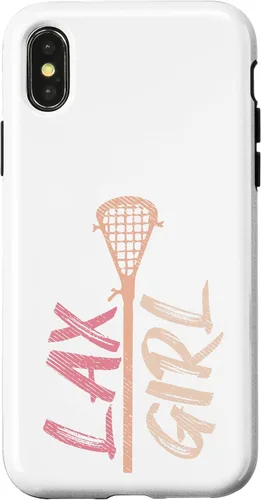Vista 5 de Lacrosse Stick Lax Girl Player Mom Goalie Wife Women Gift Case for iPhone 17