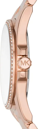Vista 2 de Michael Kors Whitney - Reloj de acero inoxidable con detalles ostentosos