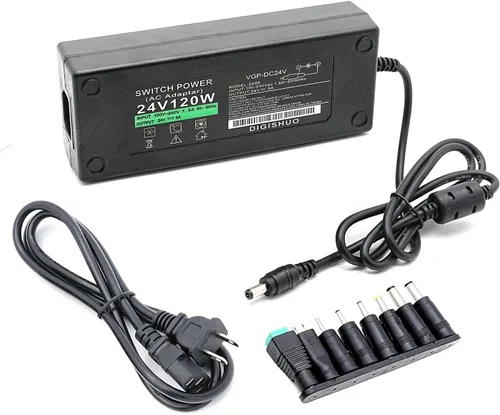 Vista 7 de Adaptador de fuente de alimentación DC 24V 1A 24W Interruptor transformador AC 110V/220V a DC 24V 1amp Convertidor de conmutación Controlador LED