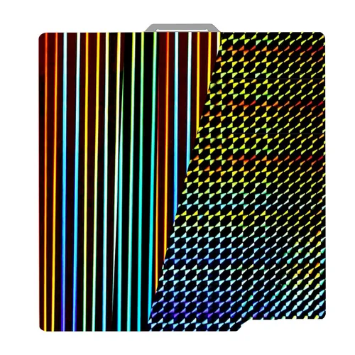 Vista 14 de IdeaFormer-3D Placa de construcción de doble cara negra PEI para Bambu Lab X1/X1C/X1E/P1P/P1S/P2S/A1, lámina de acero para muelles flexible