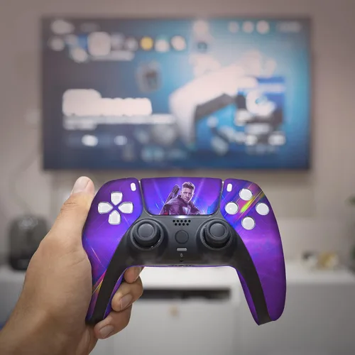 Vista 170 de Battman Custom PS-5 Controller Wireless compatible with Play-Station 5 Console by BCB Controllers Proudly Customized in USA with Permanent