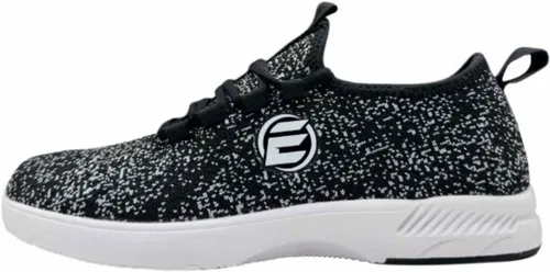 Vista 11 de ELITE Kona - Zapatos de bolos sin cordones para mujer, ligeros, atléticos, transpirables, suela universal Negro