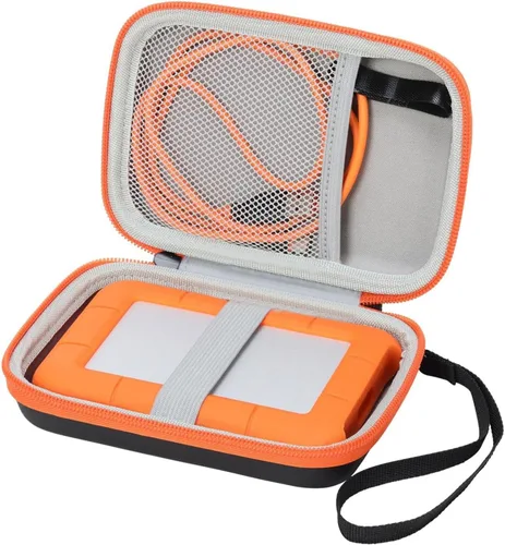 Vista 3 de Disco duro externo portátil bolsa de almacenamiento titular protector para 4tb / 5TB accesorios cubierta