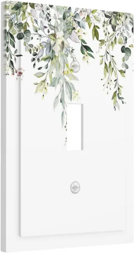 Vista 55 de Azulejos Negros Texturas Modernas Retro Marruecos 1 Gang Cubierta de Interruptor de Luz Sin Dispositivo Placa de Pared en Blanco Decorativa Placa