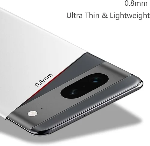 Vista 4 de Bastmei Funda para Google Pixel 7 5G (2022), extremadamente ligera, ultra ligera, súper delgada, protección de cámara, carcasa de PC dura