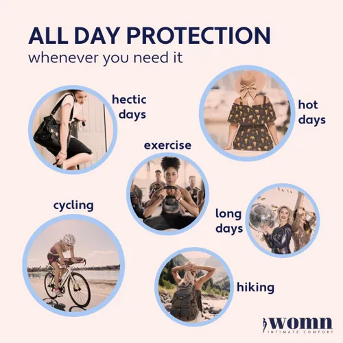 Vista 4 de womn Intimate Comfort Dry & Fresh Powder - Polvo corporal sin talco para pieles sensibles. Protección natural contra la humedad y las rozaduras