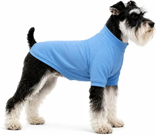 Vista 33 de Lovelonglong Sudadera para perro, otoño, invierno, clima frío, camisetas para perros pequeños, medianos y grandes, ropa de chihuahua, color negro, XS