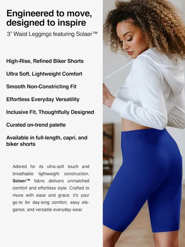 Vista 399 de Conceited - Leggings para mujer, longitud completa, ciclismo y capri, talla regular y extragrande