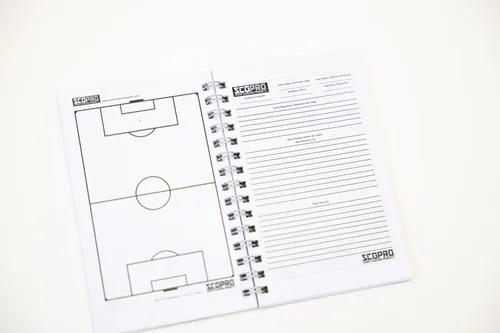 Vista 6 de Soccer Coaching Gameday Notepad
